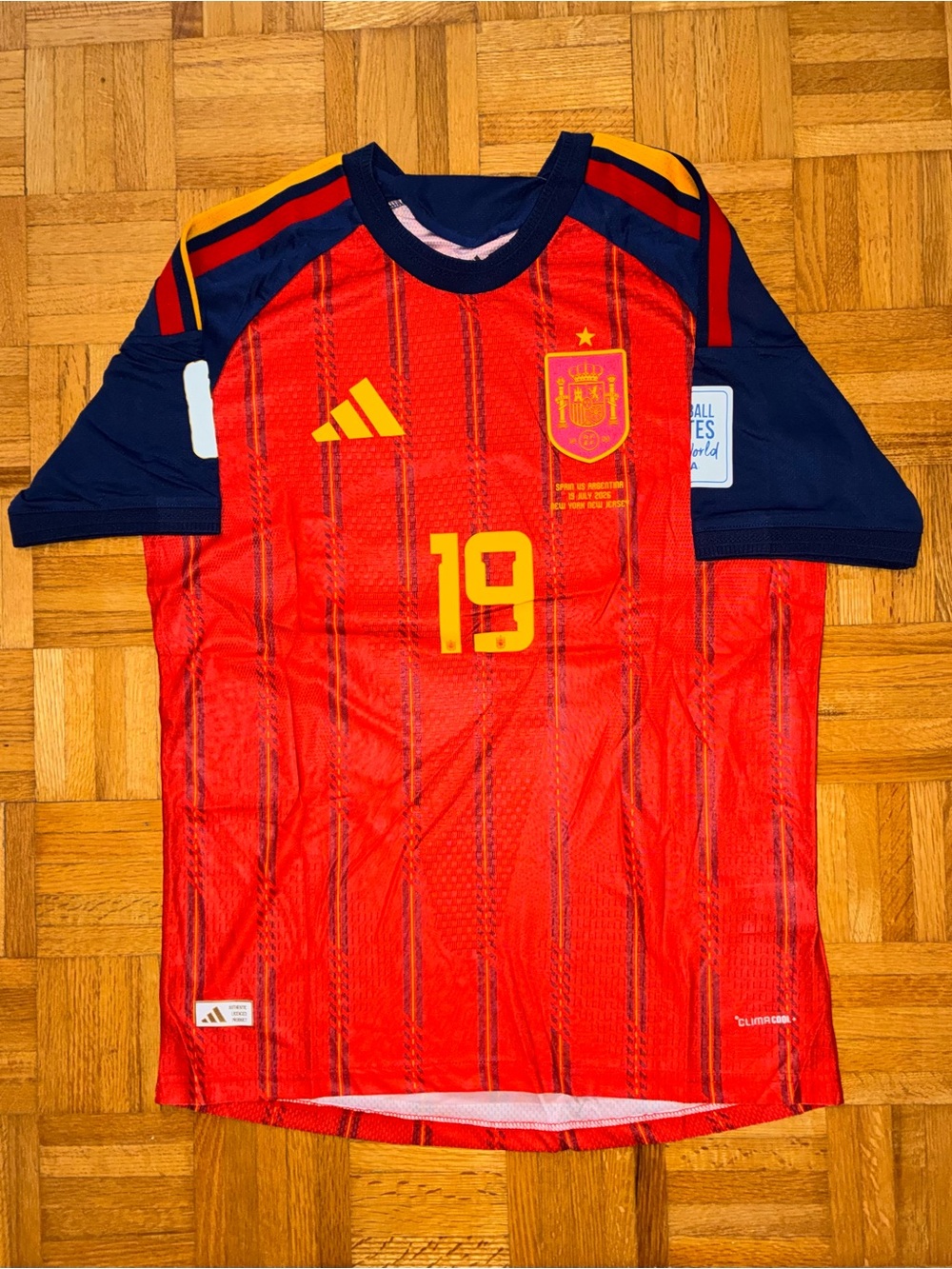 Spain Lamine Yamal 2026 World Cup Final Jersey